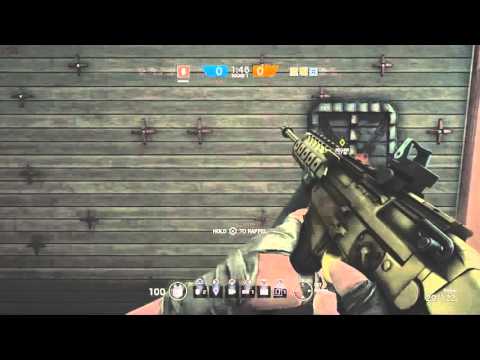 Rainbow 6 1v5 Rambo style