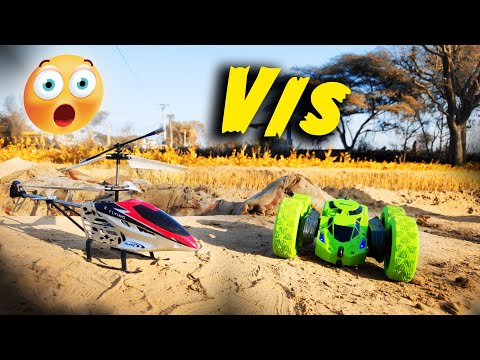 Helicopter vs Blessbe 360 Degree Flip Double Sided Stunt | Compersion | Power Testing | Udham Patti