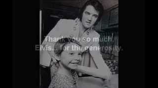 Elvis Presley and Denise Sanchez