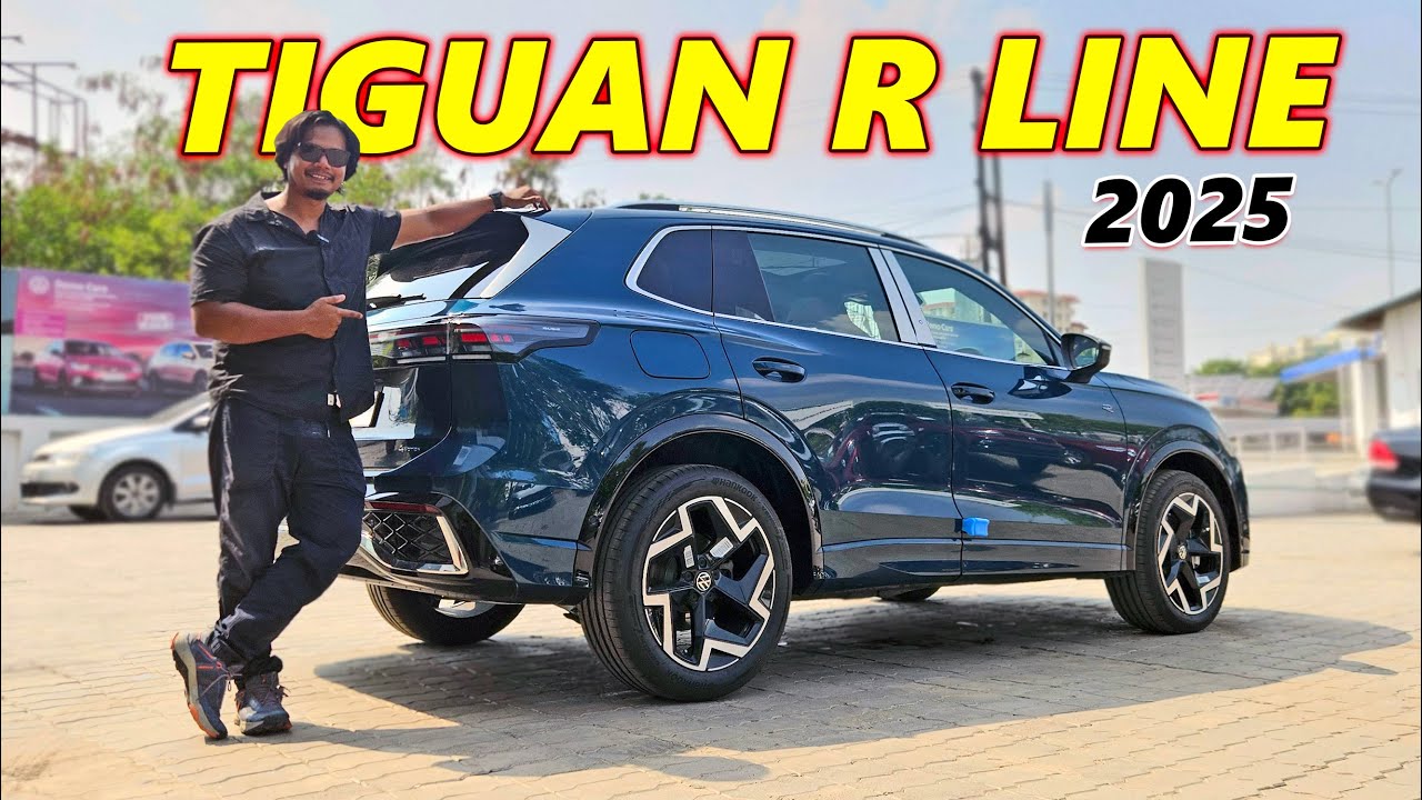 Volkswagen Tiguan R-Line 2025 Review | On-Road Price in India, Features & More