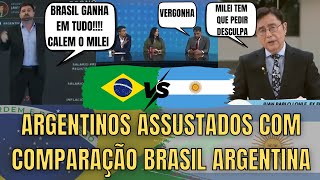 Argentinos: Milei Pare, Brasil Está Anos Luz Da Argentina, São Um Exemplo A Seguir 