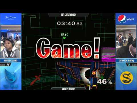 Sea Crest Smash - Hayato vs GTown Tom SSBM