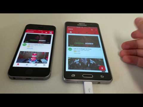 iphone se vs samsung on 5 speed test