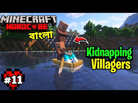 Kidnapping Villagers in Minecraft Hardcore! Bangla Pirate Saga
