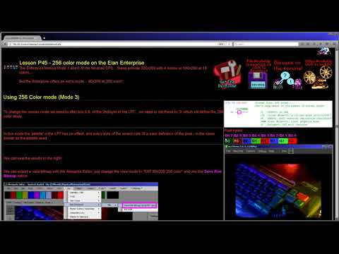 256 color mode on the Elan Enterprise - Z80 Assembly Lesson P45