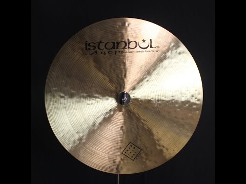 Istanbul Agop 18" Traditional Flat Ride - 1415g (video demo) Bild 2