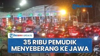 Kondisi Arus Balik di Pelabuhan Bakauheni Lampung, 35 Ribu Pemudik Diprediksi Kembali ke Jawa