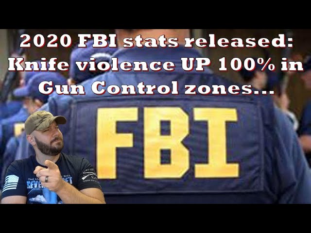 FBI Data: Knife violence up 100% in Gun Control regions compared to Gun Rights regions...