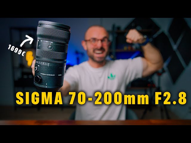 Vídeo relacionado con Compatible con Sigma, 70-200 Mm F2.8 DG OS HSM Lente Deportiva Montura De Bayoneta Trasera Anillo Metálico 70-200 2.8 F/2.8, Compatible con Canon, Montura EF