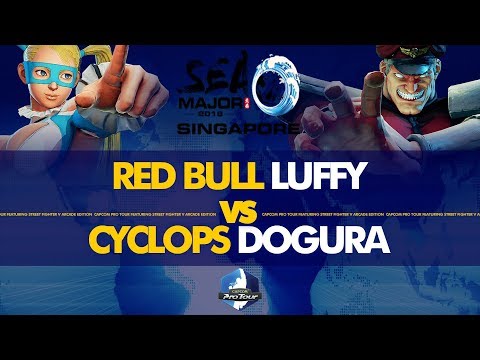 Red Bull Luffy (R. Mika) vs CAG Dogura (M. Bison) - SEA Major 2019 Top 8  - CPT 2019