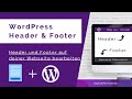 WordPress Menü Header Footer Erstellen Leicht Gemacht
