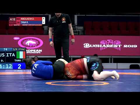 1/4 Women's GP No-Gi - +71 kg: D. NIKOLAEVA (RUS) v. R. TANA (ITA)
