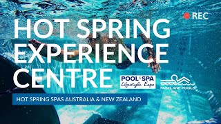 Must Watch: Hot Spring Spas Experience Centre at Melbourne Pool and Spa Expo 2024