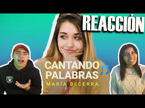 MEXICANOS REACCIONAN 🇲🇽🇦🇷II María Becerra: Cantando Palabras