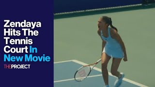 Zendaya Hits The Tennis Court In New Movie