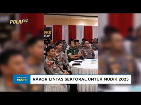 RAKOR LINTAS SEKTORAL MUDIK 2025 POLRESTABES MAKASSAR