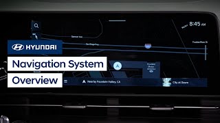 Hyundai Navigation System Overview