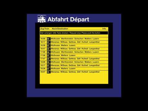 BLS Abfahrten - Wolhusen Weid