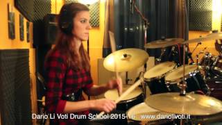Angela Azzaro plays Imagine - Dario Li Voti Drum School 2015-16