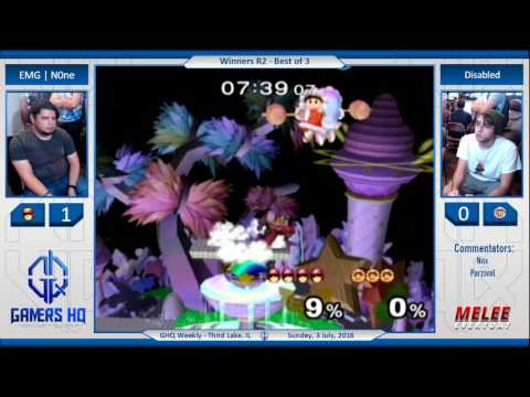GHQ Weekly [7/3/16] - EMG | n0ne (C. Falcon) vs. Disabled (Ice Climbers) - SSBM - Winners R2
