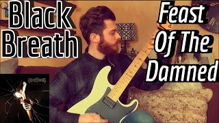 Black Breath - Feast of the Damned (Guitar Cover w/ Tabs & Backing Track)