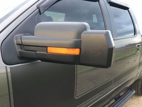 Fit System 81810 Ford F-150 Towing Mirror K Source unboxing review