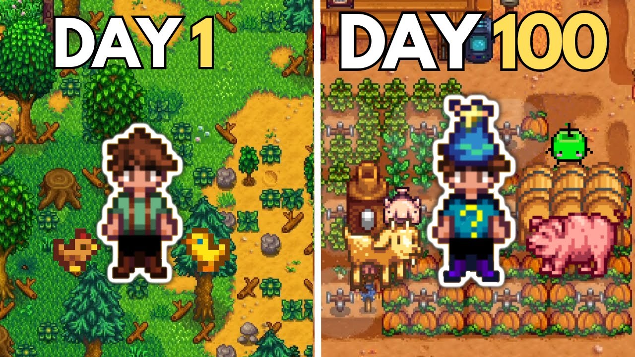 I Played 100 Days of Stardew Valley