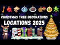 I CONQUERED PIXMAS In PIXELS ALL 9 HIDDEN ORNAMENTS HUNTED LOCATIONS GUIDE Tree Unlocked