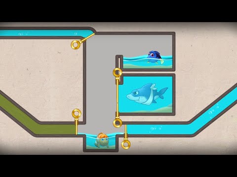 Fishdom Hard Level 3 Pages 3700 without Power Ups. Play Minigame!