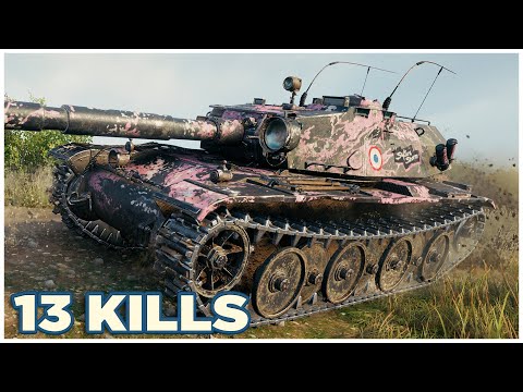 Bat.-Châtillon Bourrasque • 13 KILLS • WoT Gameplay