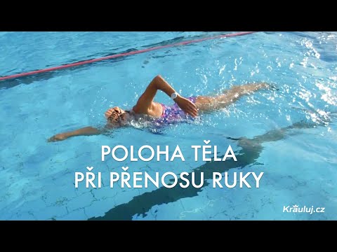 Uvolněná poloha těla při přenosu ruky