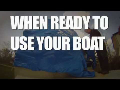 Rob's Boating Tips - Reuse your boat wrap!