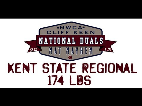 174 lbs.- 2013 NWCA Cliff Keen National Duals Regional Final - Oklahoma St vs N. Iowa