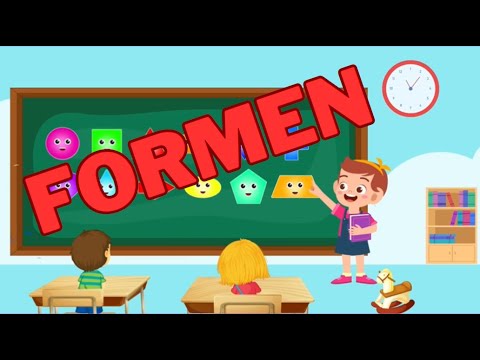 Formen-Entdeckungsspaß: Lerne Geometrie mit uns ! | Clever Kids TV #lernen #lernendeutsch