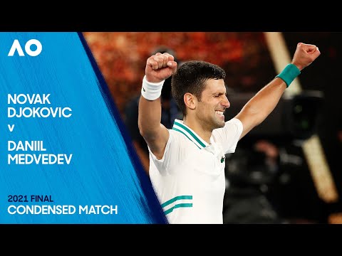 Novak Djokovic v Daniil Medvedev Condensed Match | Australian Open 2021 Final