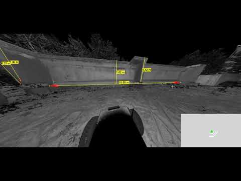 Mobile scan with rover, Trimble TX8 for outdoor