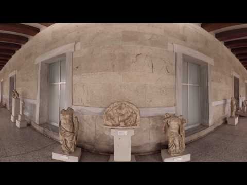 360 video: Inside Stoa Of Attalos, Athens, Greece