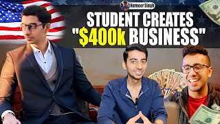 International Student in US Creates $400k Business! Ft. Pawan from Pakistan!
