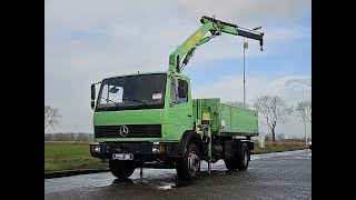 Mercedes-Benz 1317 6 CYL. CRANE planbil til salgs - Bilde 4 | Autoline NO Mercedes-Benz 1317 6 CYL. CRANE planbil | Bilde 4 - Autoline