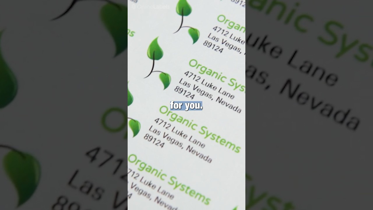 Printing Address Labels at Home VS Ordering Online 🏠✉️