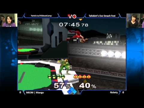 Tafokint's Smash Fest - MIOM | Mango (Falcon) Vs  Rickety (Sheik) 2 - Melee Friendlies - SSBM