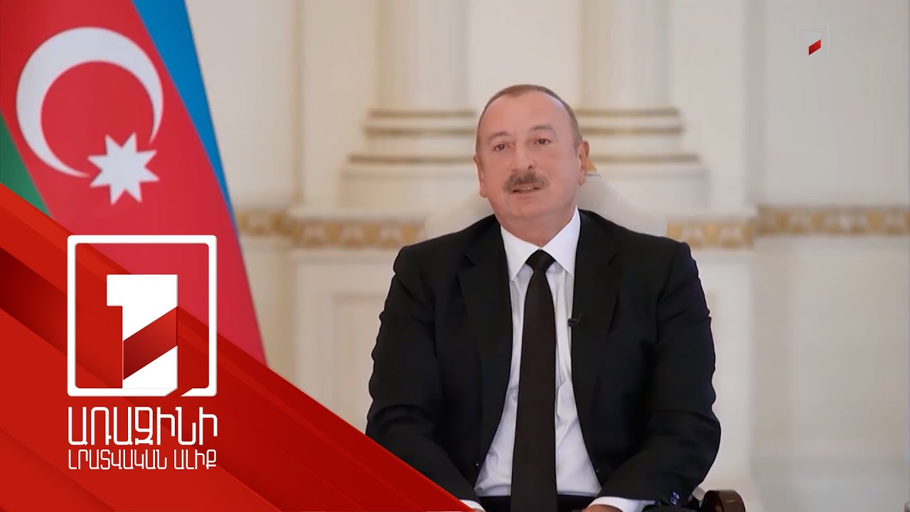 According to Aliyev's pre-election program, Azerbaijan wants to sign peace treaty with Armenia
