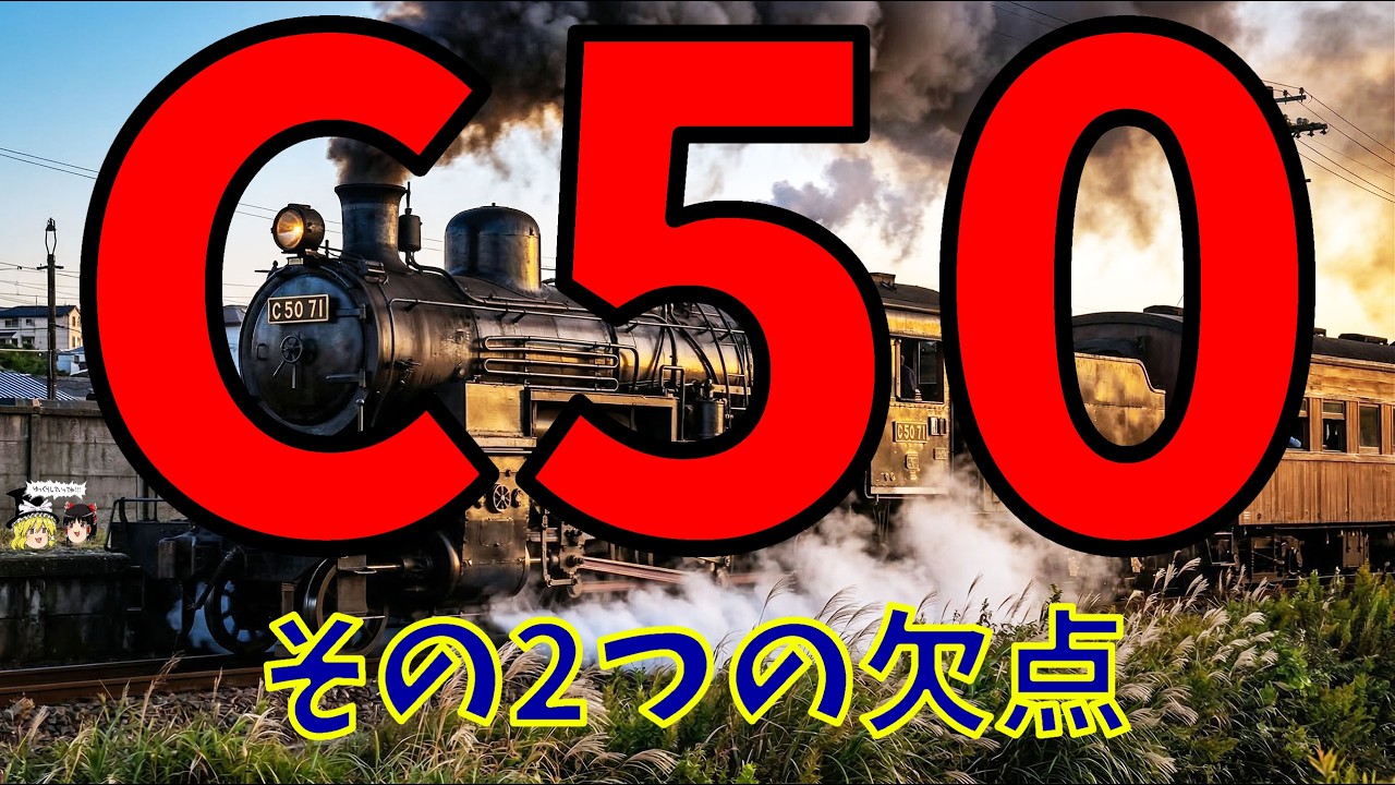 C50の真実―誕生・欠点・入換機への転身～The Real Story of C50: Its Birth, Weaknesses, Shunting Role