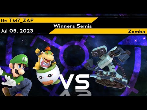 Xeno300 Winners Semis - TM7_ZAP (Bowser Jr) vs Zomba (ROB) - Smash Ultimate