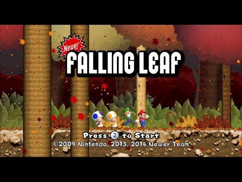 [NSMBWII HACK] NEWER FALLING LEAF 100% FULL WALKTHROUGH