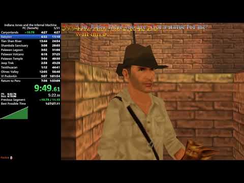 Indiana Jones and the Infernal Machine fixme% Speedrun in 1:24:59