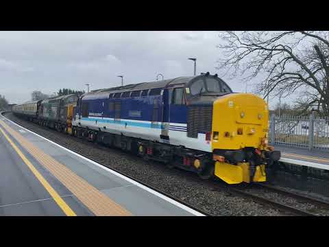 DRS Regional Railways 37425 'Concrete Bob' DRS 37218 5Z12 Burton - Bristol Empty Coaching Stock