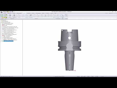 NCG CAM Tutorial: Importieren und Nutzen von Werkzeughaltern im *.stp-Format