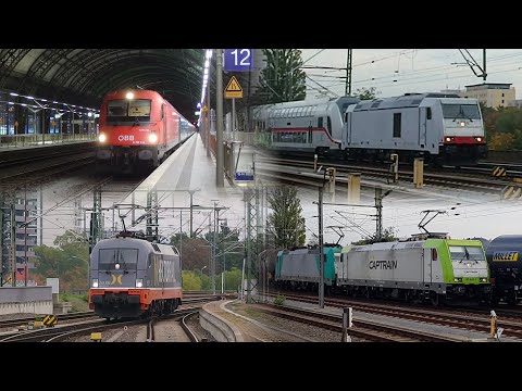 Dresden Hbf | Talent-3-Überführungen, RADVE 111, HCTOR 182, ECs, Güterzüge und Co. | Trainspotting