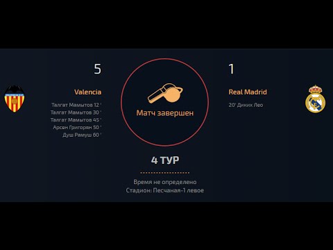 AFL Spain La Liga 16 Tour 4 Valencia v Real Madrid